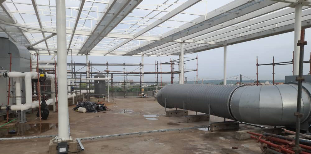 Warehouse construction