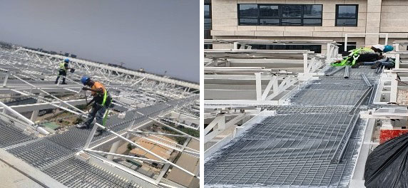Warehouse construction